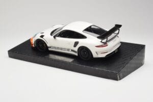 Porsche 911 991.2 GT3 RS Manthey Racing Blanco & Azul & Naranja Minichamps 1:18 MR-911-GT3RS-1805 Metal - imagen 5 de 6