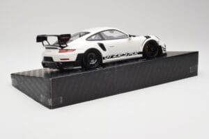 Porsche 911 991.2 GT3 RS Manthey Racing Blanco Minichamps 1:18 MR-911-GT3RS-1801 Metal - imagen 3 de 6