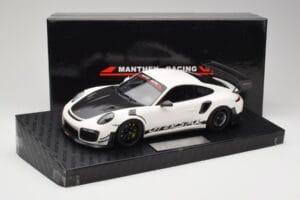 Porsche 911 991.2 GT3 RS Manthey Racing Blanco Minichamps 1:18 MR-911-GT3RS-1801 Metal - imagen 6 de 6