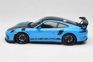 Porsche 911 991.2 GT3 RS Miami Azul Weissach Package & Llantas Magnesio Negras Minichamps 1:18 153068231 Metal - imagen 3 de 6