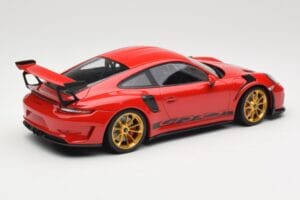 Porsche 911 991.2 GT3 RS Rojo con Llantas Doradas Minichamps 1:18 155068220 Metal - imagen 2 de 6