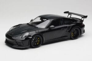 Porsche 911 991.2 GT3 RS Weissach Package Negro & Llantas Negras Minichamps 1:18 153068228 Metal
