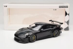 Porsche 911 991.2 GT3 RS Weissach Package Negro Llantas Magnesio Plateadas Minichamps 1:18 153068229 Metal - imagen 6 de 6