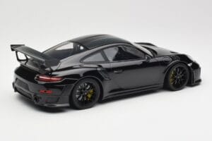 Porsche 911 991.2 GT3 RS Weissach Package Negro Con Llantas Negras Minichamps 1:18 153068321 Metal - imagen 2 de 6
