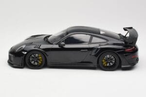 Porsche 911 991.2 GT3 RS Weissach Package Negro Con Llantas Negras Minichamps 1:18 153068321 Metal - imagen 3 de 6