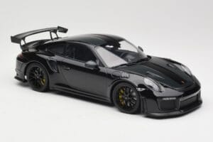 Porsche 911 991.2 GT3 RS Weissach Package Negro Con Llantas Negras Minichamps 1:18 153068321 Metal - imagen 4 de 6