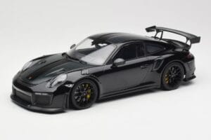 Porsche 911 991.2 GT3 RS Weissach Package Negro Con Llantas Negras Minichamps 1:18 153068321 Metal
