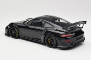Porsche 911 991.2 GT3 RS Weissach Package Negro Con Llantas Negras Minichamps 1:18 153068321 Metal - imagen 5 de 6