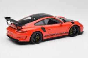 Porsche 911 991.2 GT3 RS Weissach Package Lava Orange Wording Llantas Magnesio Negras Minichamps 1:18 153068226 Metal - imagen 2 de 6