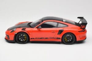 Porsche 911 991.2 GT3 RS Weissach Package Lava Orange Wording Llantas Magnesio Negras Minichamps 1:18 153068226 Metal - imagen 3 de 6