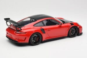 Porsche 911 991.2 GT3 RS Weissach Package Rojo con Llantas Negras Minichamps 1:18 155068230 Metal - imagen 2 de 6