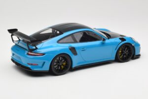 Porsche 911 991.2 GT3 RS Weissach Package Shark Blue Llantas Magnesio Negras Minichamps 1:18 153068224 Metal - imagen 2 de 6