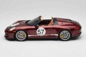 Porsche 911 991.2 Speedster Heritage Edition Cherry Metallic GT Spirit 1:18 GT929 Resina - imagen 3 de 6