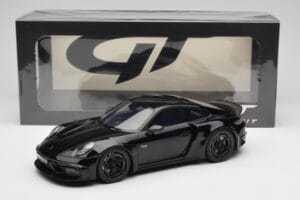 Porsche 911 992 Brabus 900 Rocket-R Obsidian Black GT Spirit 1:18 GT502 Resina - imagen 6 de 6