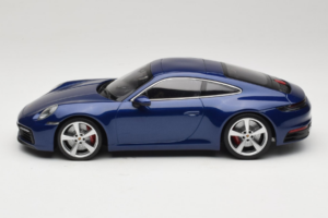 Porsche 911 992 Carrera 4S Blue Metallic Minichamps 1:18 153067327 Metal - imagen 3 de 6