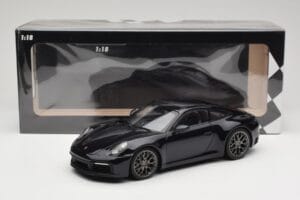 Porsche 911 992 Carrera 4S Blue Metallic Minichamps 1:18 155067321 Metal - imagen 6 de 6