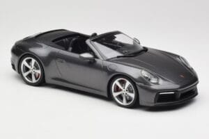 Porsche 911 992 Carrera 4S Descapotable Agate Grey Metallic Minichamps 1:18 155067336 Metal - imagen 4 de 6