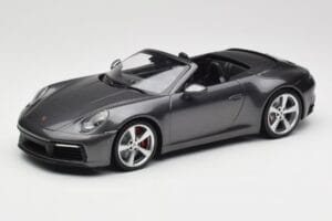 Porsche 911 992 Carrera 4S Descapotable Agate Grey Metallic Minichamps 1:18 155067336 Metal