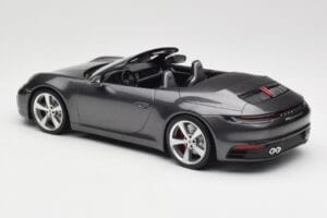 Porsche 911 992 Carrera 4S Descapotable Agate Grey Metallic Minichamps 1:18 155067336 Metal - imagen 5 de 6