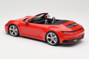 Porsche 911 992 Carrera 4S Descapotable Rojo Minichamps 1:18 155067331 Metal - imagen 5 de 6