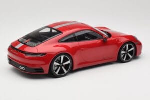 Porsche 911 992 Carrera 4S Carmine Red Minichamps 1:18 155067326 Metal - imagen 2 de 6