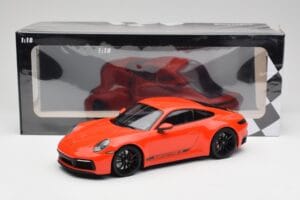 Porsche 911 992 Carrera 4S Lava Naranja Minichamps 1:18 155067327 Metal - imagen 6 de 6