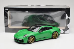 Porsche 911 992 Carrera 4S Python Green Minichamps 1:18 155067325 Metal - imagen 6 de 6
