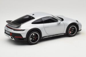 Porsche 911 992 Dakar Ice Grey Metallic Norev 1:18 187242 Metal - imagen 3 de 8
