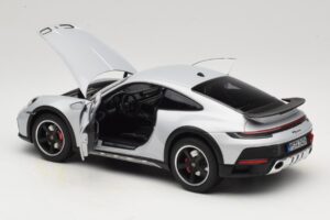 Porsche 911 992 Dakar Ice Grey Metallic Norev 1:18 187242 Metal - imagen 5 de 8
