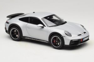 Porsche 911 992 Dakar Ice Grey Metallic Norev 1:18 187242 Metal - imagen 6 de 8