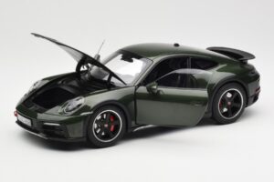 Porsche 911 992 Dakar Oak Verde Metalizado Norev 1:18 187241 Metal - imagen 2 de 9