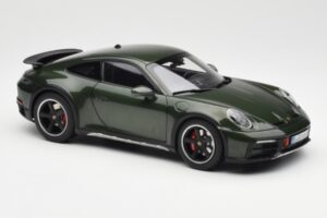 Porsche 911 992 Dakar Oak Verde Metalizado Norev 1:18 187241 Metal - imagen 7 de 9