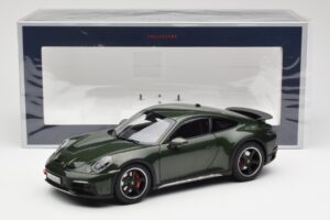 Porsche 911 992 Dakar Oak Verde Metalizado Norev 1:18 187241 Metal - imagen 9 de 9