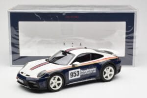 Porsche 911 992 Dakar Rough Roads Norev 1:18 187240 Metal - imagen 9 de 9