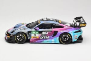 Porsche 911 992 GT3 R Team WRT #9 T. Heinemann DTM 2023 Minichamps 1:18 113236309 Metal - imagen 4 de 8