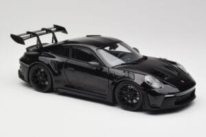 Porsche 911 992 GT3 RS Negro & Llantas Negras Concept Minichamps 1:18 911992003 Metal - imagen 6 de 8