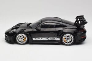 Porsche 911 992 GT3 RS Negro Con Llantas Plata Minichamps 1:18 155062231 Metal - imagen 3 de 6