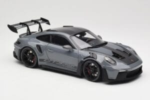 Porsche 911 992 GT3 RS Crayon Weissach Package & Black Wheels Minichamps 1:18 110062024 Metal - imagen 6 de 8