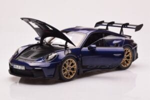 Porsche 911 992 GT3 RS Gentian Azul Metálico Norev 1:18 187363 Metal - imagen 2 de 8
