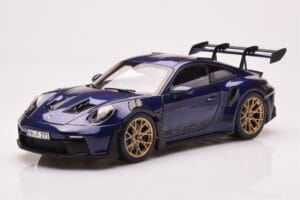 Porsche 911 992 GT3 RS Gentian Azul Metálico Norev 1:18 187363 Metal