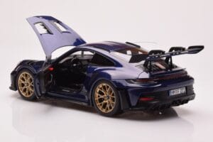 Porsche 911 992 GT3 RS Gentian Azul Metálico Norev 1:18 187363 Metal - imagen 5 de 8