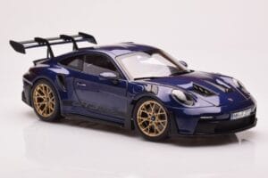 Porsche 911 992 GT3 RS Gentian Azul Metálico Norev 1:18 187363 Metal - imagen 6 de 8