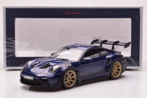 Porsche 911 992 GT3 RS Gentian Azul Metálico Norev 1:18 187363 Metal - imagen 8 de 8