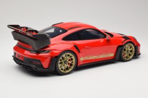 Porsche 911 992 GT3 RS Guards Red GT Spirit 1:12 GT939 Resina - imagen 2 de 6