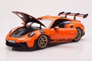 Porsche 911 992 GT3 RS Gulf Naranja Norev 1:18 187360 Metal - imagen 2 de 8