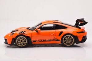 Porsche 911 992 GT3 RS Gulf Naranja Norev 1:18 187360 Metal - imagen 4 de 8