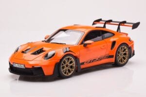 Porsche 911 992 GT3 RS Gulf Naranja Norev 1:18 187360 Metal