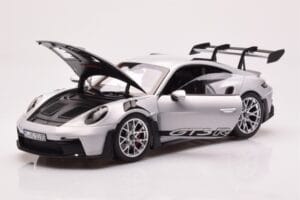 Porsche 911 992 GT3 RS Ice Gris Norev 1:18 187359 Metal - imagen 2 de 8