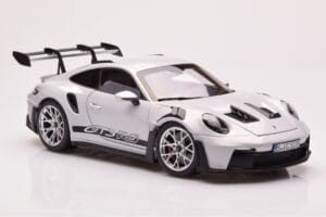 Porsche 911 992 GT3 RS Ice Gris Norev 1:18 187359 Metal - imagen 6 de 8