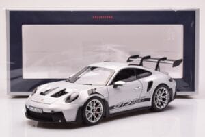 Porsche 911 992 GT3 RS Ice Gris Norev 1:18 187359 Metal - imagen 8 de 8